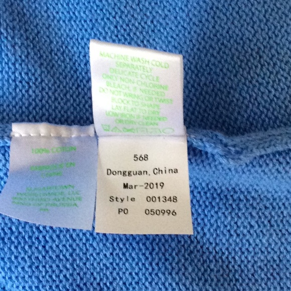 NWOT - Lilly Pulitzer Blue Cardigan Sweater - XS - Picture 6 of 6